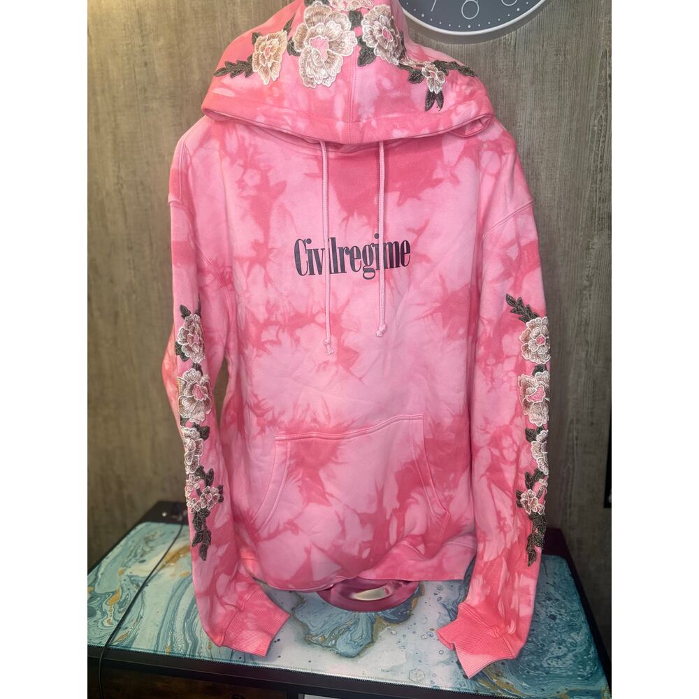 NWT Sz. L - Civil Regime Minnie Hoodie (Pink) - Picture 2 of 8